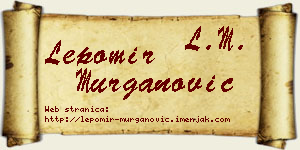 Lepomir Murganović vizit kartica